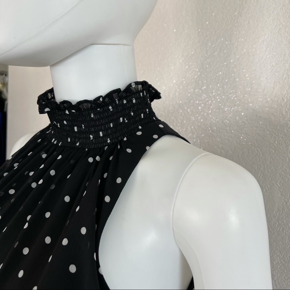 Alex Marie polka dot halter shift dress size 2 NWT - Picture 8 of 14